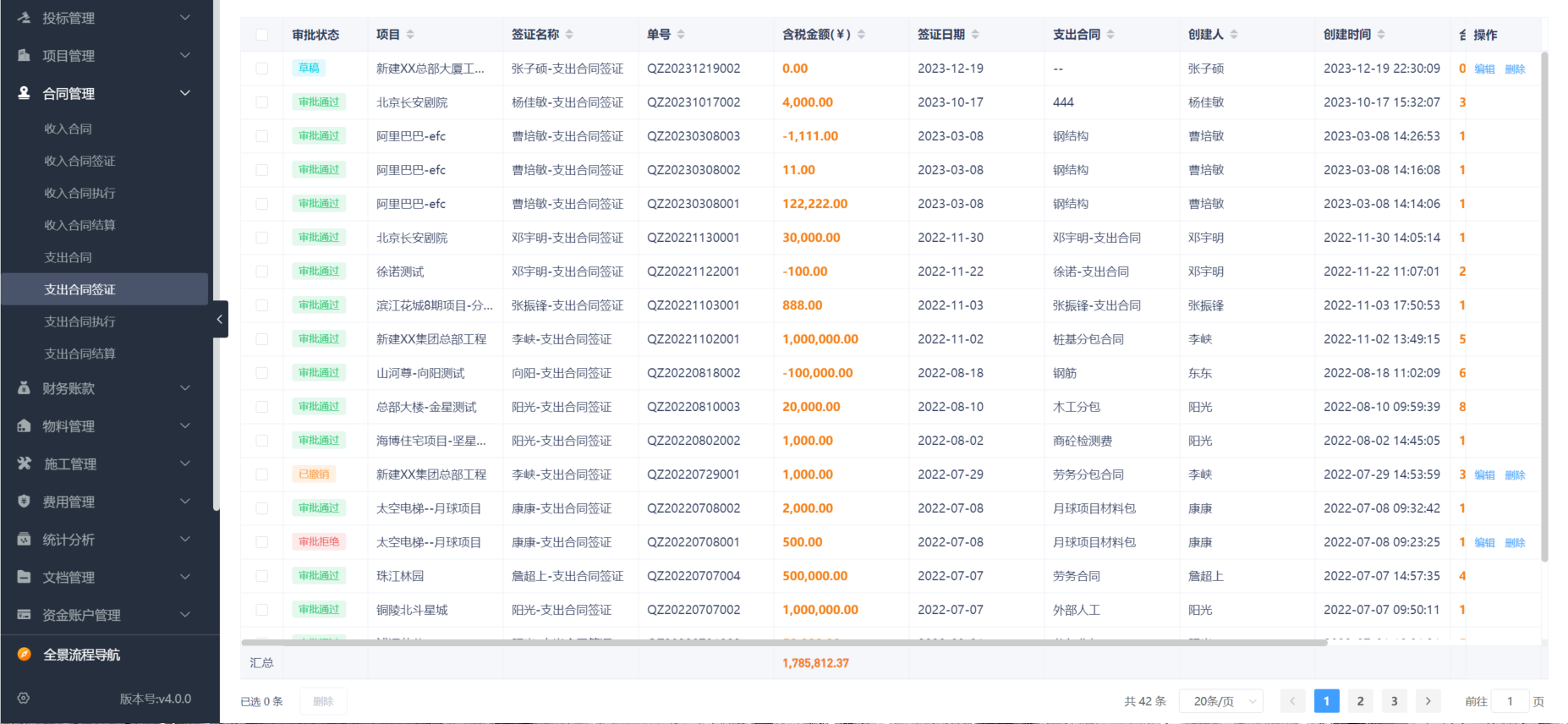 水利工程成本管理系统