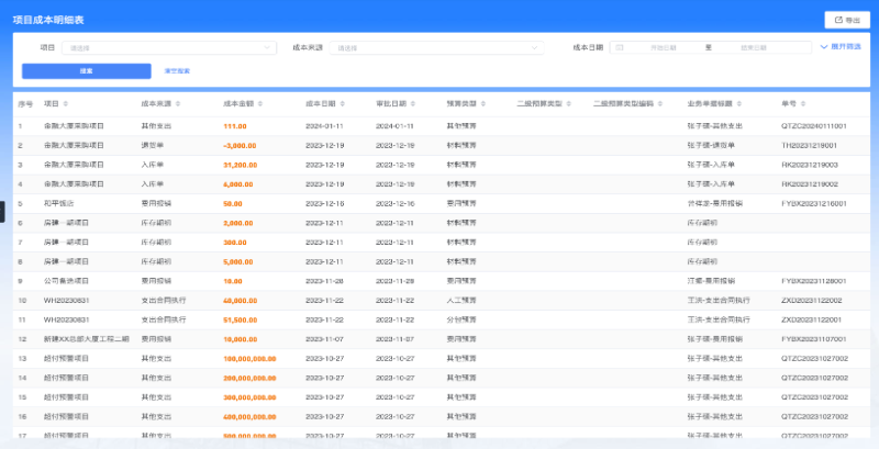 建筑工程数字化管理系统